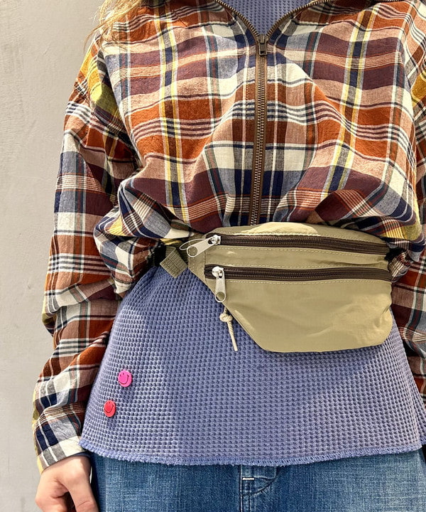 ナツハさんの「BEAMS WOMEN｜コットン サーマル クルーネック ロングスリーブ Tシャツ」を使ったコーディネート