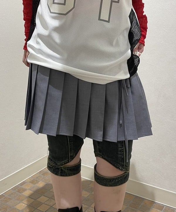 まゆちゃんさんの「BEAMS WOMEN｜ストレッチレース クルーネック Tシャツ」を使ったコーディネート