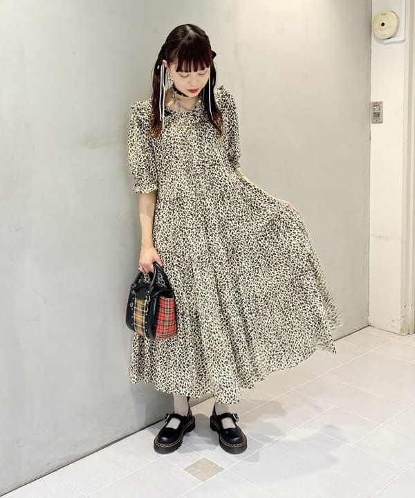 りかちょび/岸本梨佳さんの「BEAMS WOMEN｜パターンチェック バッグ」を使ったコーディネート