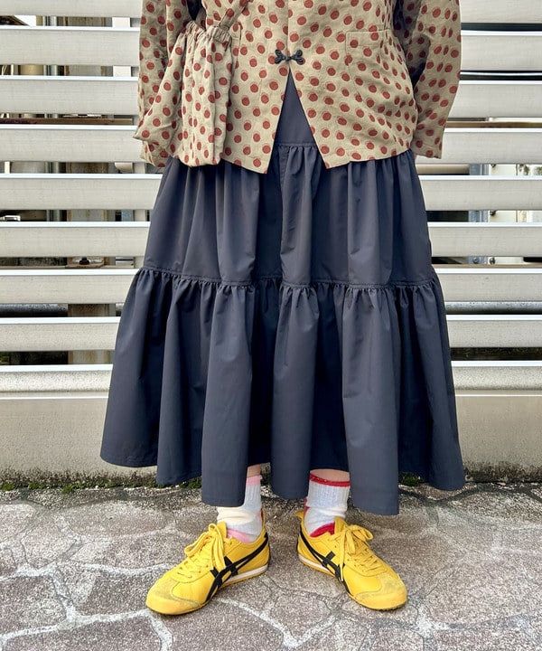 Kyooka Sayakaさんの「BEAMS WOMEN｜ロゴ 刺繍 ベレー帽」を使ったコーディネート