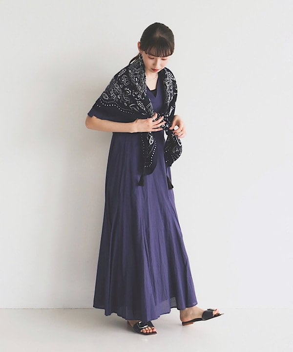 shibataさんの「BEAMS WOMEN｜【別注】MARIHA / せせらぎのワンピース」を使ったコーディネート