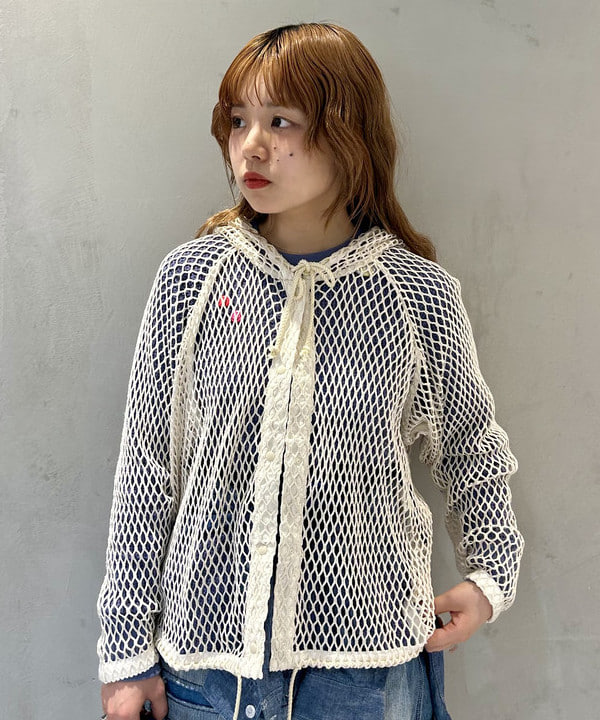 ナツハさんの「BEAMS WOMEN｜コットン サーマル クルーネック ロングスリーブ Tシャツ」を使ったコーディネート