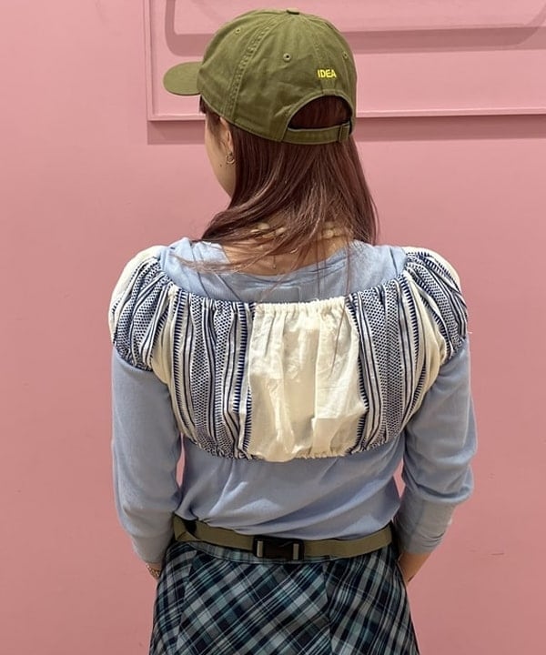 シオンさんの「BEAMS WOMEN｜チェック キリカエ マーメイド スカート」を使ったコーディネート