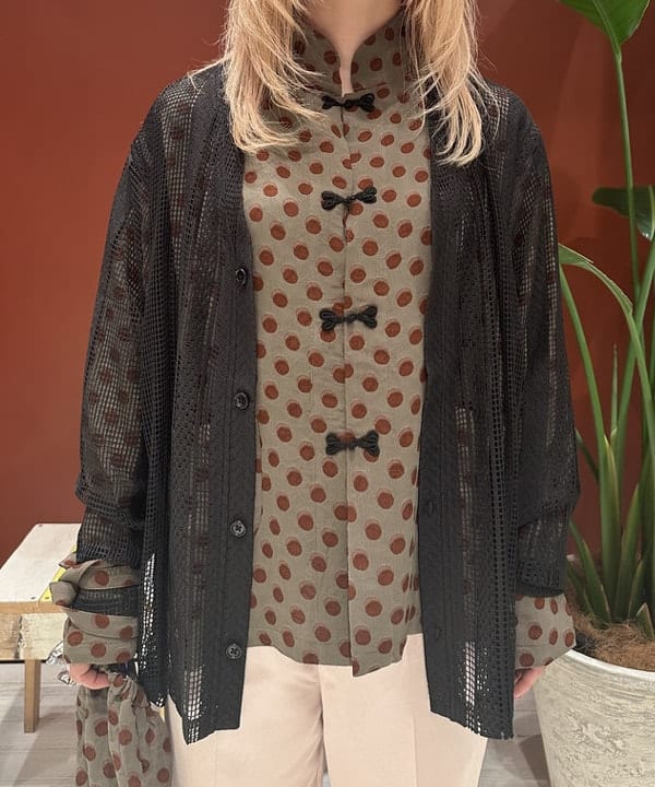 竹村 澄玲さんの「BEAMS WOMEN｜ポリエステル シャンタン パンツ」を使ったコーディネート
