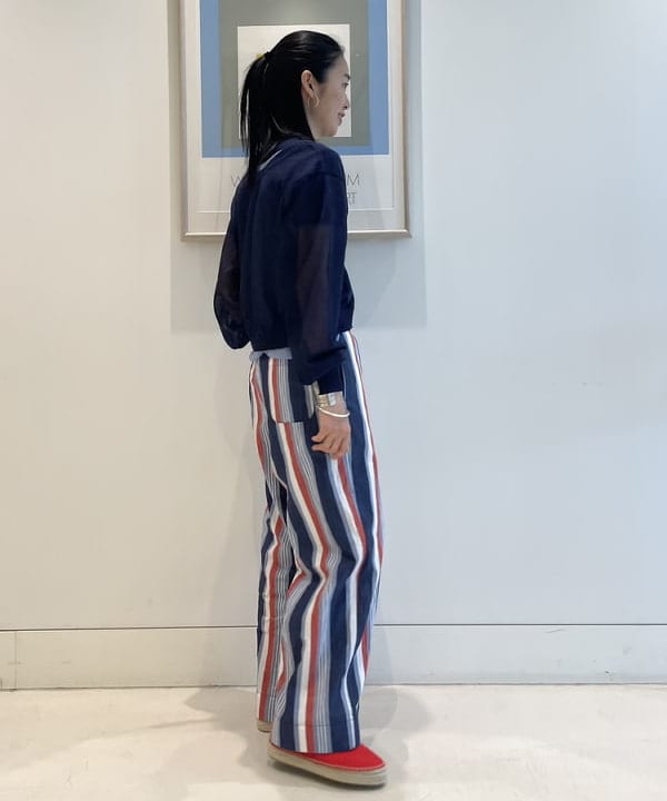 津藤 理佐子さんの「BEAMS WOMEN｜レースアップ エスパドリーユ」を使ったコーディネート