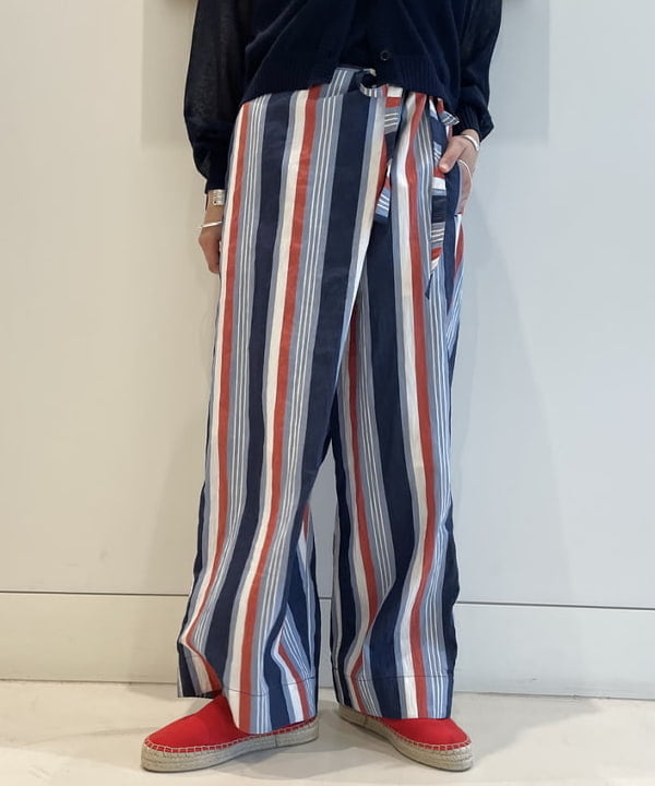 津藤 理佐子さんの「BEAMS WOMEN｜レースアップ エスパドリーユ」を使ったコーディネート