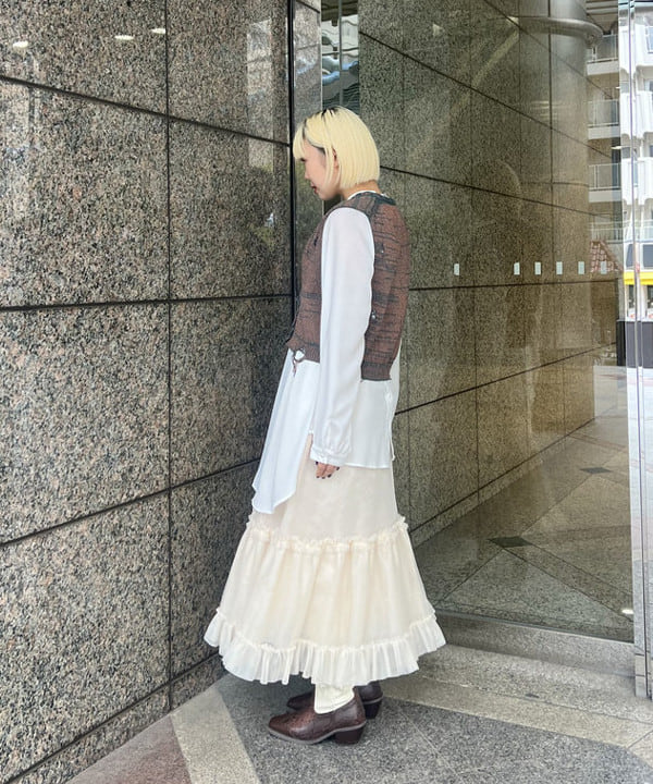 あさひさんの「BEAMS WOMEN｜ウエスタン ブーツ」を使ったコーディネート