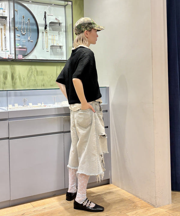 シミズ ネネさんの「BEAMS WOMEN｜REMME / 3ストラップ シューズ」を使ったコーディネート
