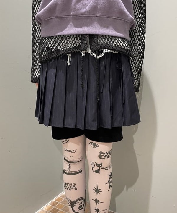 加歩さんの「BEAMS WOMEN｜ビッグ メッシュ フーディー」を使ったコーディネート