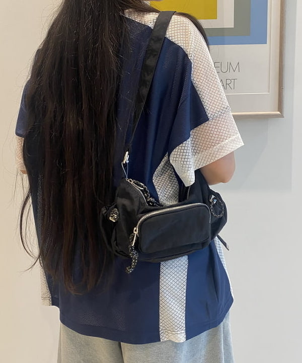 ayaさんの「BEAMS WOMEN｜メッシュ ナンバーロゴ ビッグ Tシャツ」を使ったコーディネート