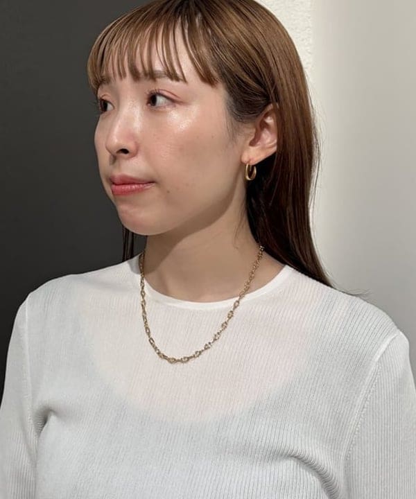 makita mikaさんの「BEAMS WOMEN｜スラッシュスリーブ Vネック ジャケット」を使ったコーディネート