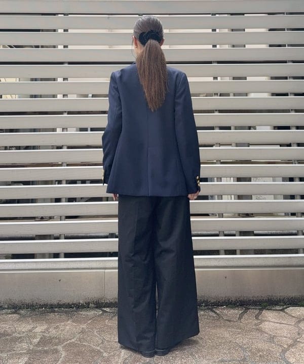 YUIさんの「BEAMS WOMEN｜ドライギャバジン ６ボタン ダブルジャケット」を使ったコーディネート