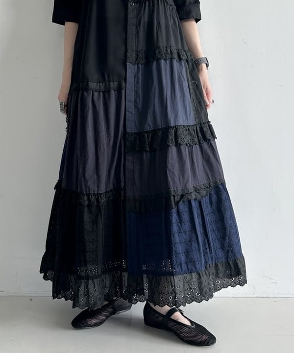 清水 彩乃さんの「BEAMS WOMEN｜【別注】TORI-TO / ティアード ワンピース」を使ったコーディネート