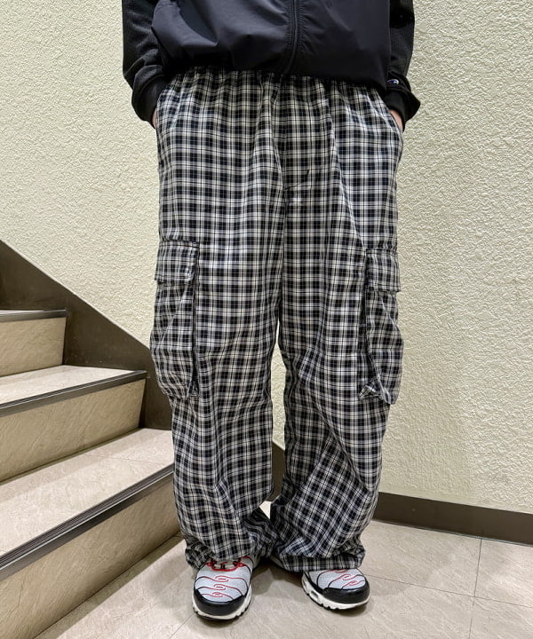 萩原 悠斗さんの「【別注】Champion / メッシュ ロングスリーブ Tシャツ」を使ったコーディネート
