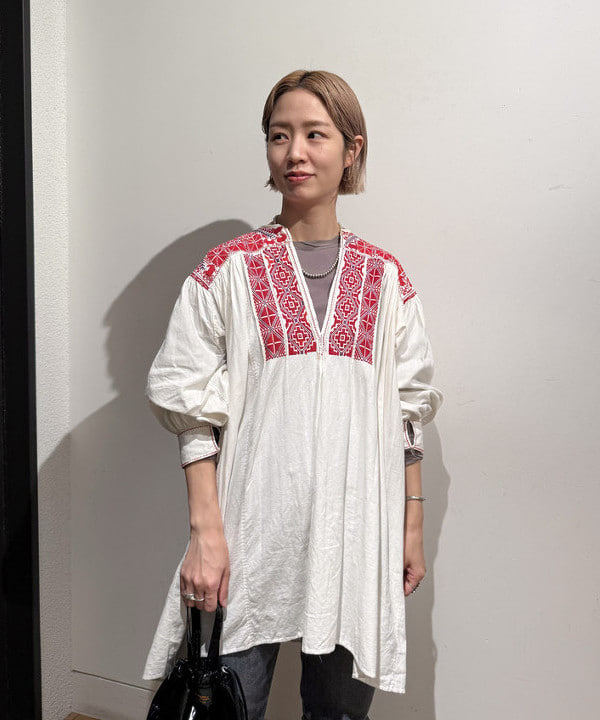 Kaoru Sakumaさんの「BEAMS WOMEN｜リブ クルー 3/4 カットソー」を使ったコーディネート