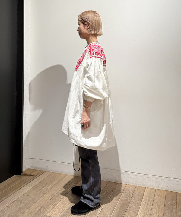 Kaoru Sakumaさんの「BEAMS WOMEN｜リブ クルー 3/4 カットソー」を使ったコーディネート
