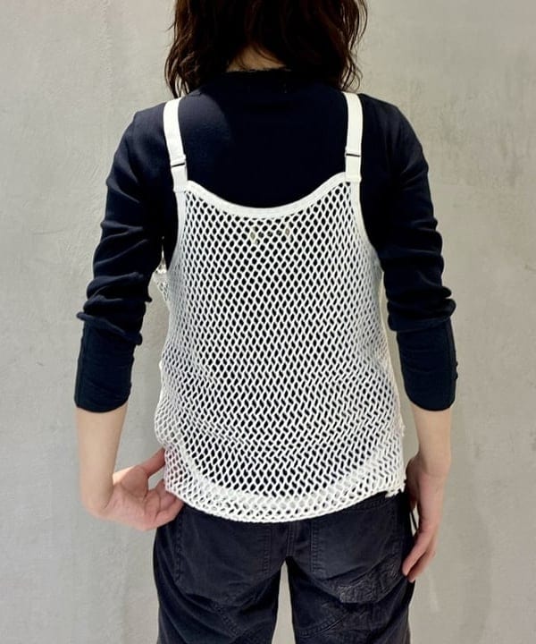 笠井 祐希さんの「BEAMS WOMEN｜maturely / フィッシュ ネット タンクトップ」を使ったコーディネート