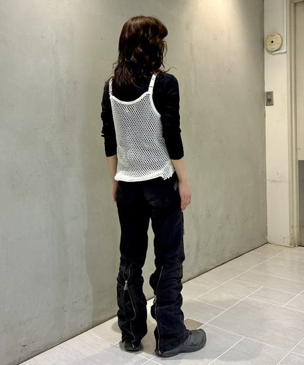 笠井 祐希さんの「BEAMS WOMEN｜maturely / フィッシュ ネット タンクトップ」を使ったコーディネート