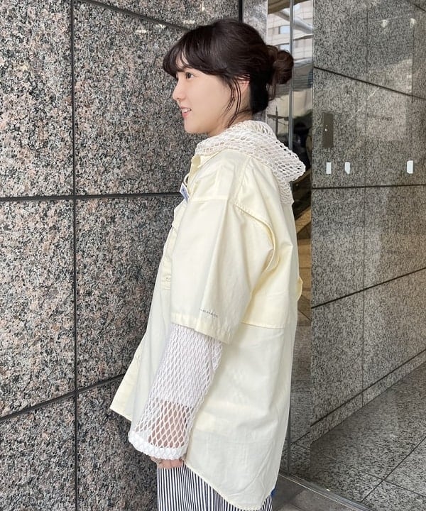 るーたまさんの「BEAMS WOMEN｜Columbia / バハマ II ショート スリーブ シャツ」を使ったコーディネート