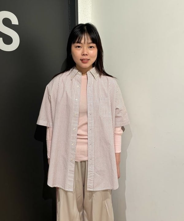 sakuraさんの「BEAMS WOMEN｜リブ クルー 3/4 カットソー」を使ったコーディネート