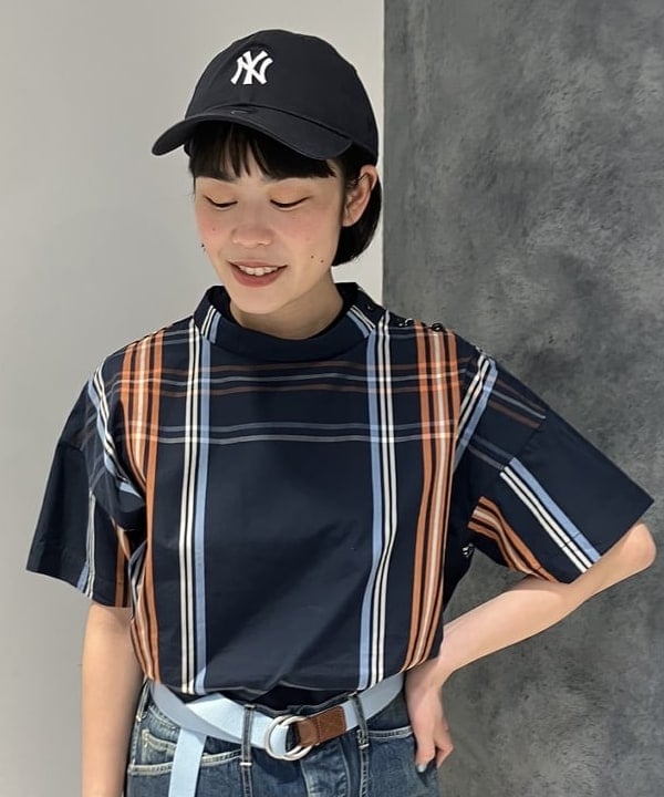 葵さんの「BEAMS WOMEN｜ボーイ ベーシック Tシャツ」を使ったコーディネート