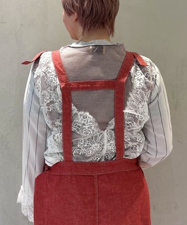 スミレさんの「BEAMS WOMEN｜ダンガリー サロペット」を使ったコーディネート