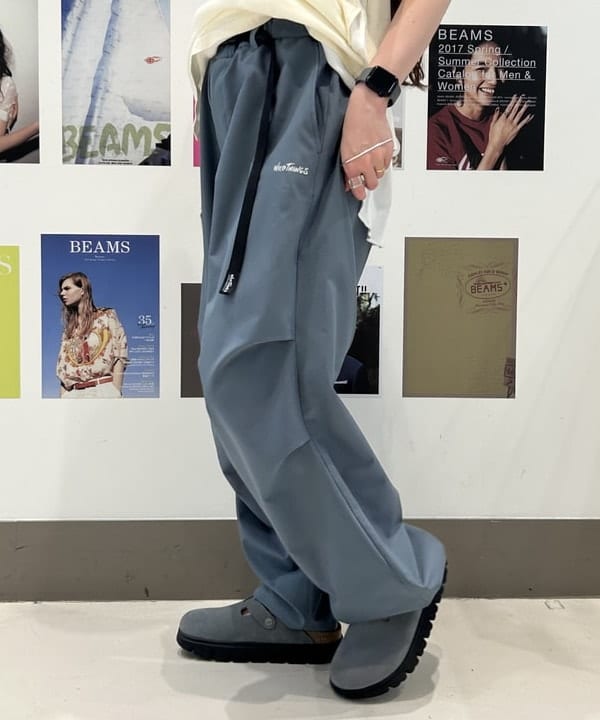 清水 彩乃さんの「BEAMS WOMEN｜【別注】NEW ERA / BB ロゴ タイプライター キャップ」を使ったコーディネート
