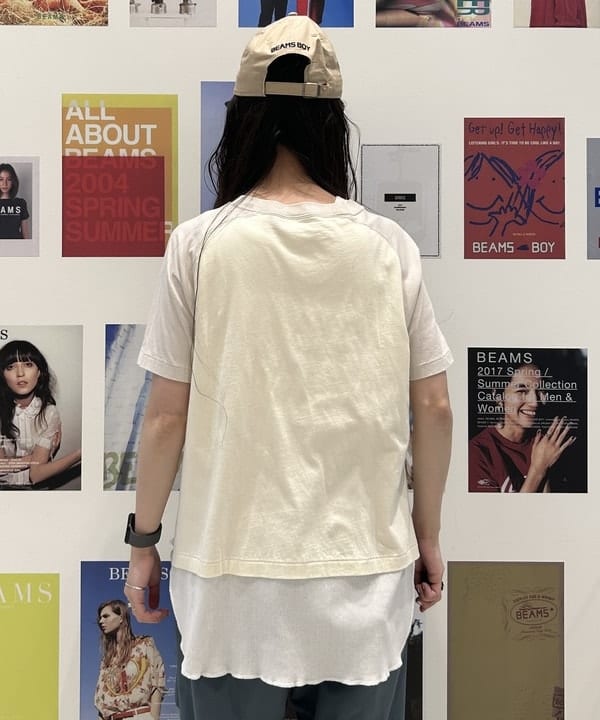 清水 彩乃さんの「BEAMS WOMEN｜【別注】NEW ERA / BB ロゴ タイプライター キャップ」を使ったコーディネート