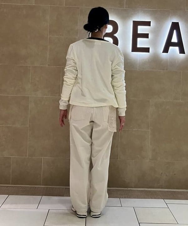 すぎやま えみさんの「orSlow / ヘリンボーン ツイル サマー ファティーグ パンツ」を使ったコーディネート