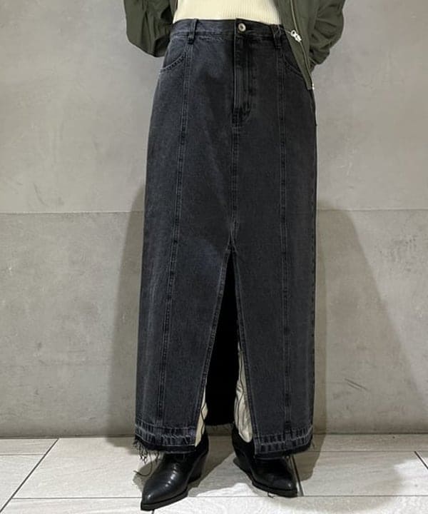 ササキさんの「BEAMS WOMEN｜リブ ニット ポロ」を使ったコーディネート