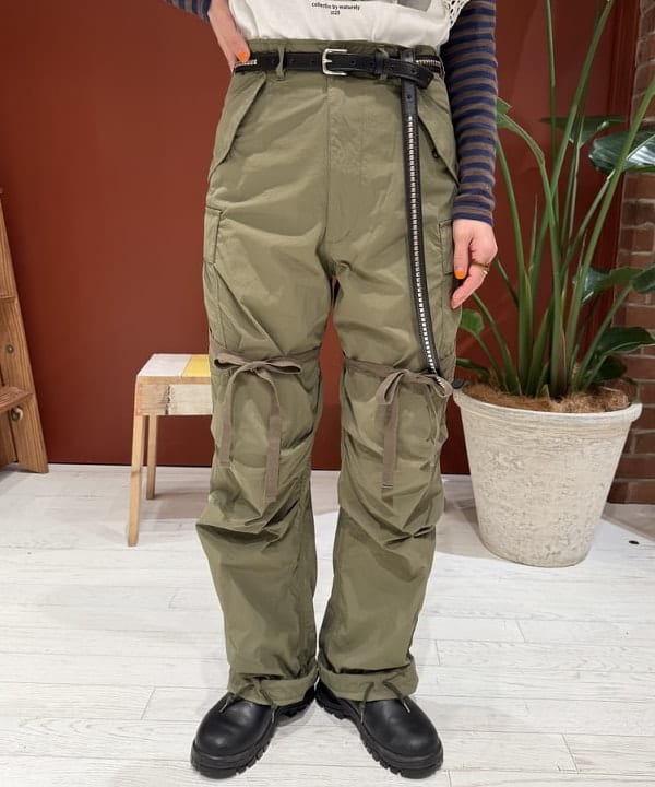 優意さんの「BEAMS WOMEN｜ナイロン ポプリン M-65 パンツ」を使ったコーディネート