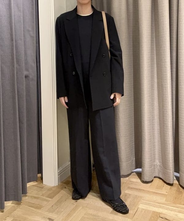 イナダさんの「BEAMS WOMEN｜Oggi × Demi-Luxe BEAMS / ボクシー テーラードジャケット」を使ったコーディネート
