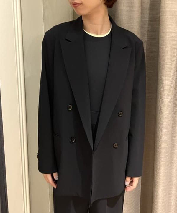 イナダさんの「BEAMS WOMEN｜Oggi × Demi-Luxe BEAMS / ボクシー テーラードジャケット」を使ったコーディネート
