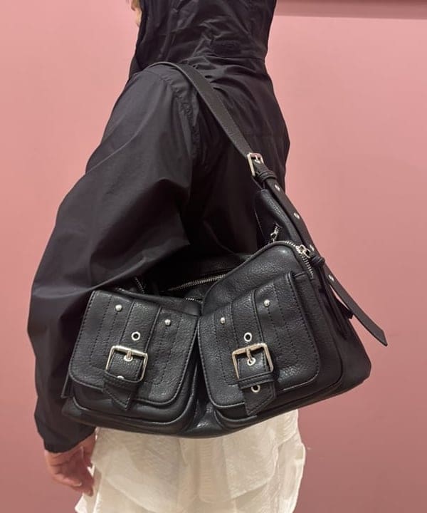 ここあさんの「BEAMS WOMEN｜Wポケット バッグ」を使ったコーディネート