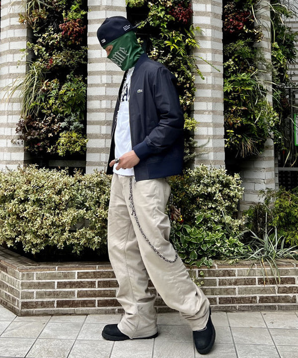 ムファサさんの「BEAMS WOMEN｜【別注】Champion "BEAMS" LOGO T-Shirts」を使ったコーディネート