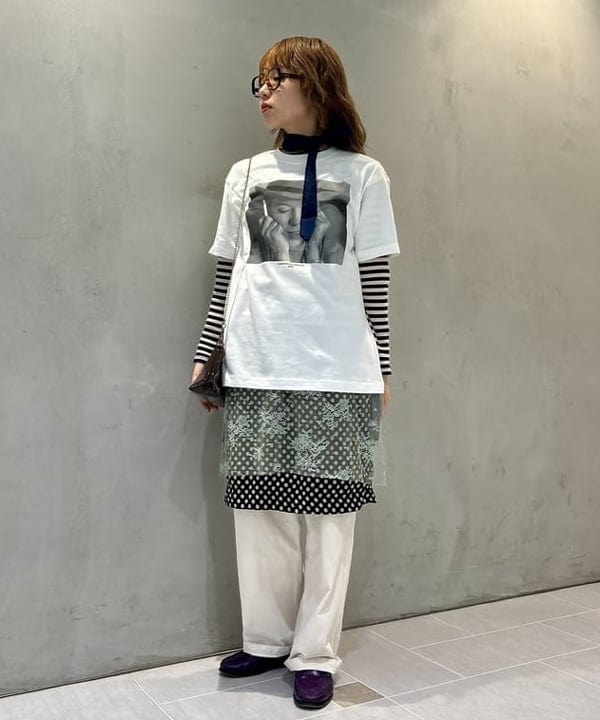 ナツハさんの「BEAMS WOMEN｜がま口 バッグ」を使ったコーディネート