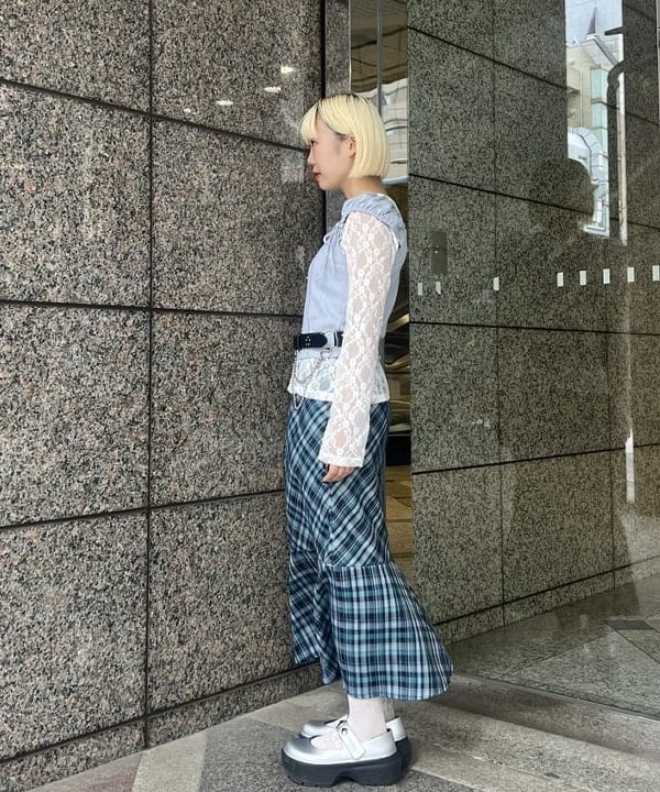 あさひさんの「BEAMS WOMEN｜チェーン ベルト」を使ったコーディネート