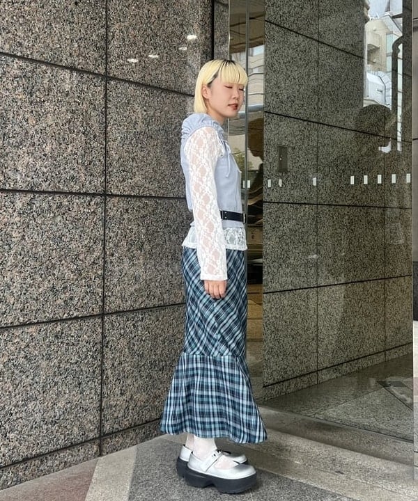 あさひさんの「BEAMS WOMEN｜チェーン ベルト」を使ったコーディネート