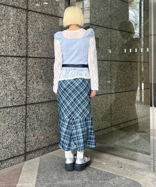 あさひさんの「BEAMS WOMEN｜チェーン ベルト」を使ったコーディネート