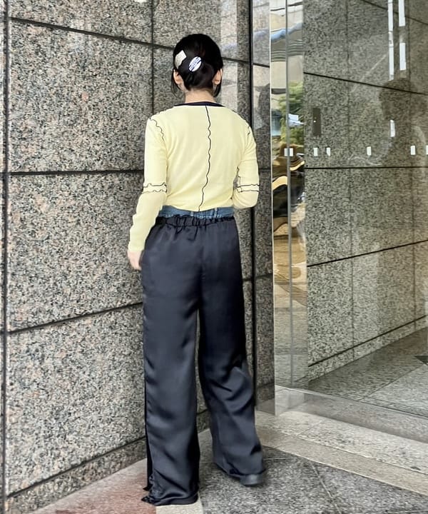 小原 もこさんの「BEAMS WOMEN｜maturely / バルーン ギャザー ブルゾン」を使ったコーディネート