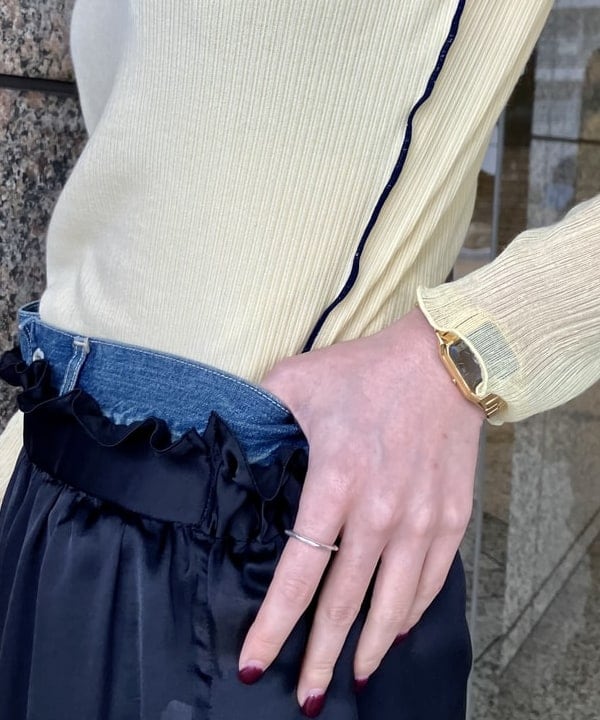小原 もこさんの「BEAMS WOMEN｜maturely / バルーン ギャザー ブルゾン」を使ったコーディネート
