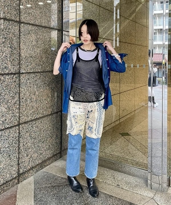 水野 萌香さんの「BEAMS WOMEN｜maturely / リブ トリム ＆ メロー」を使ったコーディネート