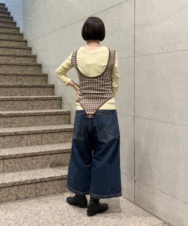 多田 日奈子さんの「BEAMS WOMEN｜rus / KOI ボディ スーツ」を使ったコーディネート