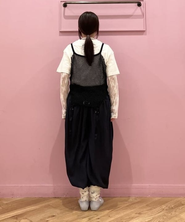 晶さんの「BEAMS WOMEN｜サテン リボン クリップ」を使ったコーディネート