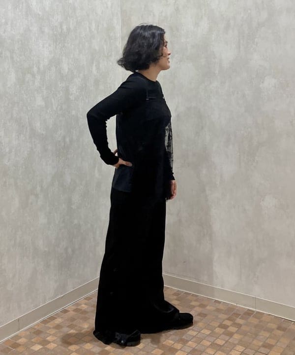 坂本 有佳子さんの「BEAMS WOMEN｜maturely / トリコット シフォン レース キャミソール」を使ったコーディネート