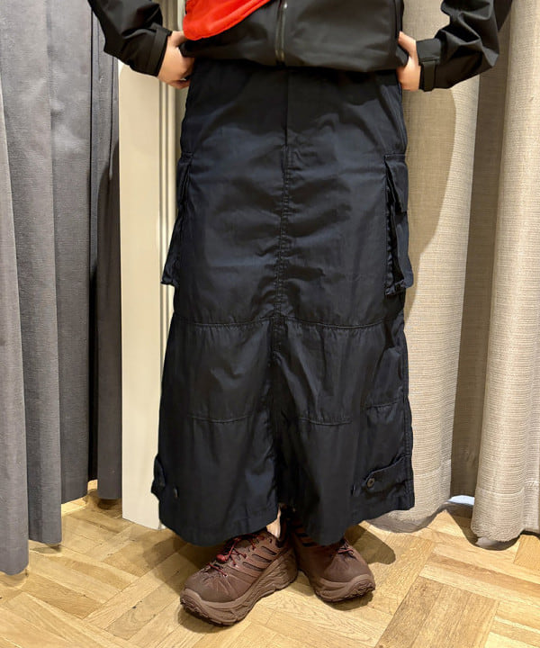 チナツさんの「BEAMS WOMEN｜M-47 ディテール スカート」を使ったコーディネート