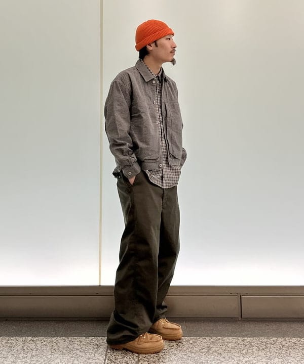 吉田 洸輝さんの「BEAMS WOMEN｜シアサッカー バルーン Gジャケット」を使ったコーディネート