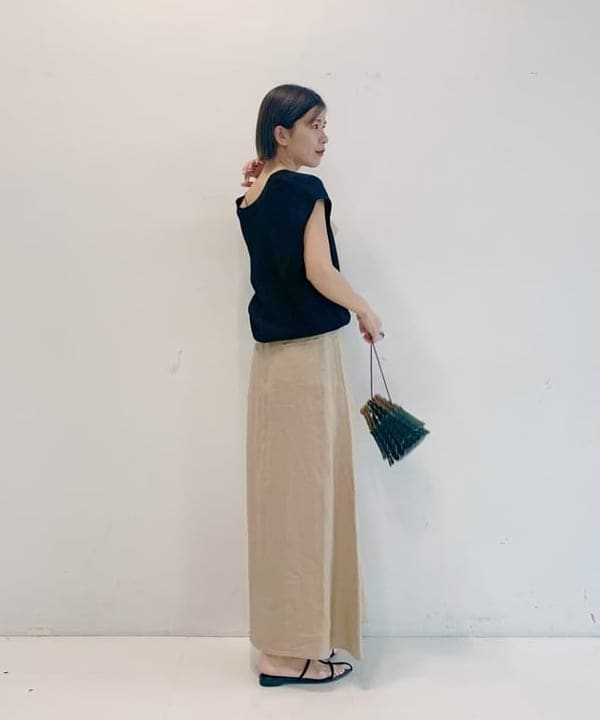 AONO SHIKAMAさんの「BEAMS WOMEN｜和紙 コットン 2WAY プルオーバー」を使ったコーディネート