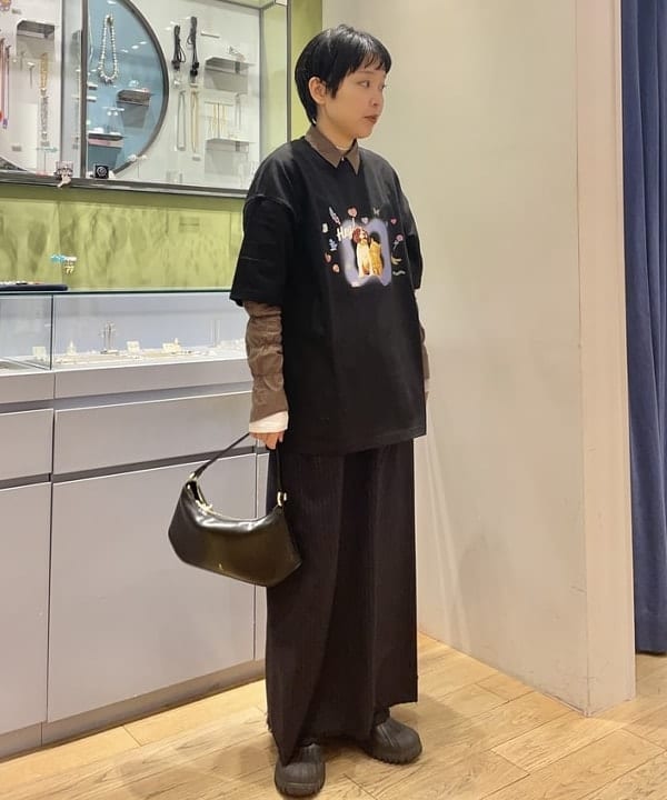 キホさんの「BEAMS WOMEN｜JW PEI / LILY ショルダーバッグ」を使ったコーディネート