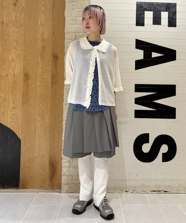 amaさんの「BEAMS WOMEN｜サイド スリット レギンス」を使ったコーディネート